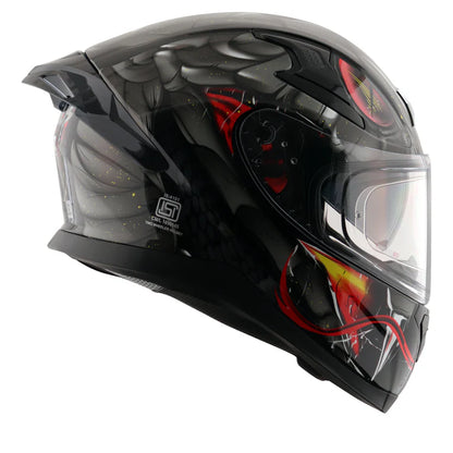 AXOR APEX VENOMOUS HELMET BLACK GREY