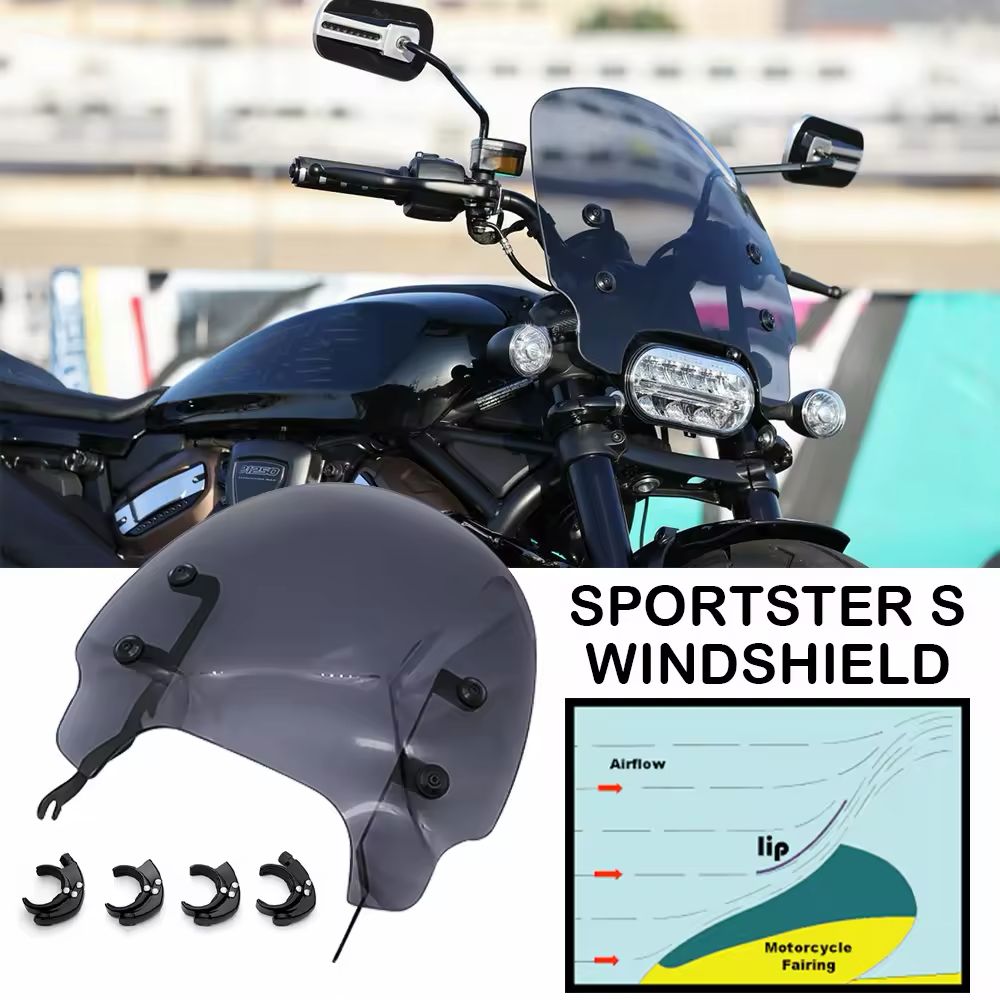 WINDSHIELD FOR HARLEY DAVIDSON SPORTSTER S 1250
