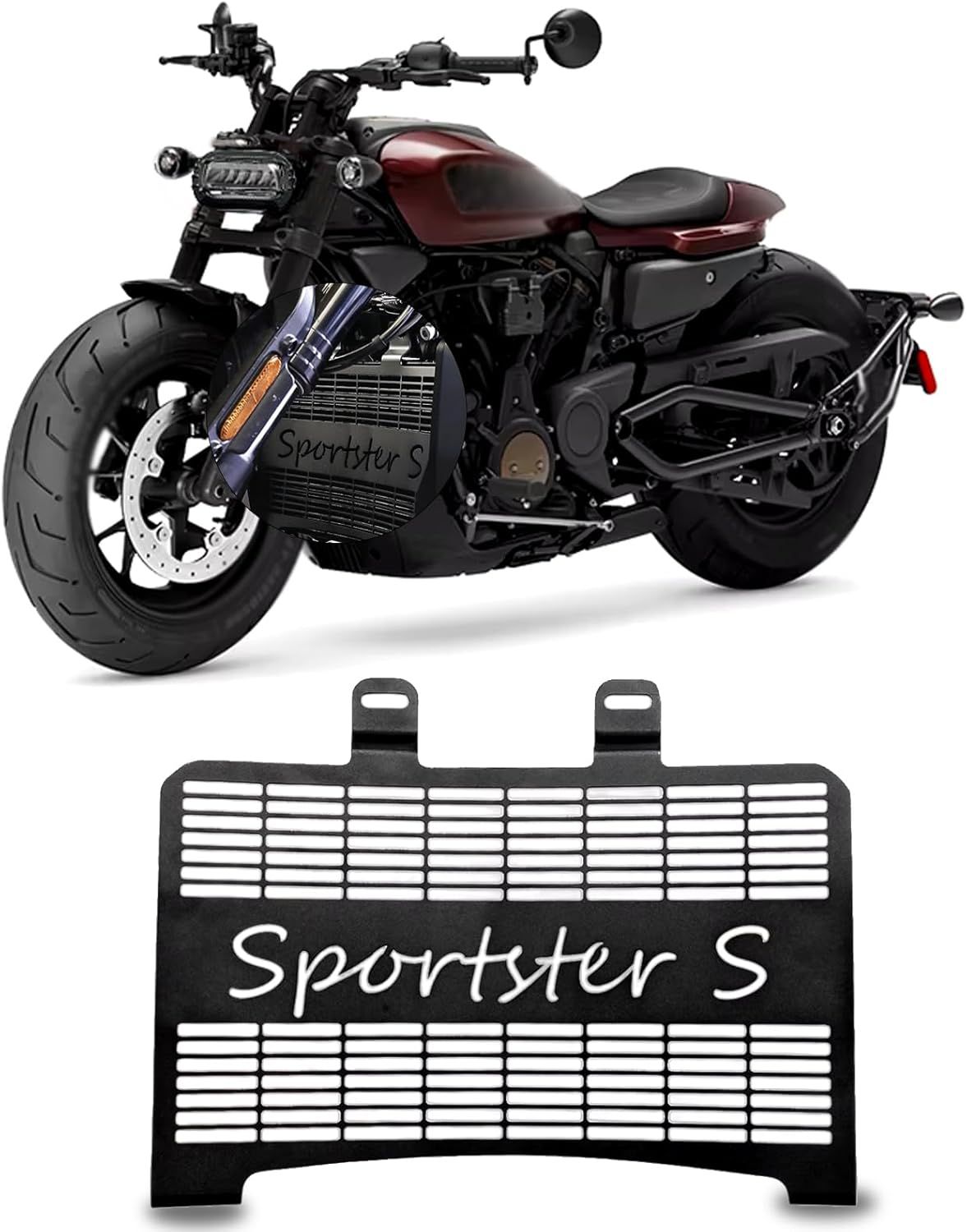 RADIATOR GUARD FOR HARLEY DAVIDSON SPORTSTER S 1250