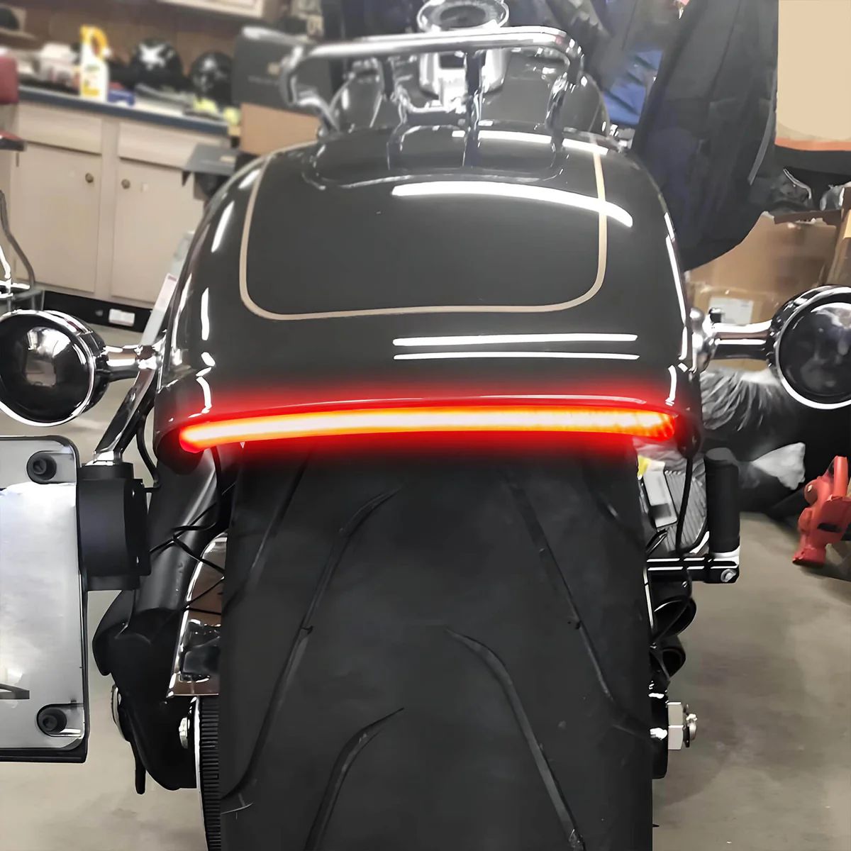 FENDER EDGE TAIL LIGHT FOR FATBOY 107/114/117 MIKWAUKEE EIGHT