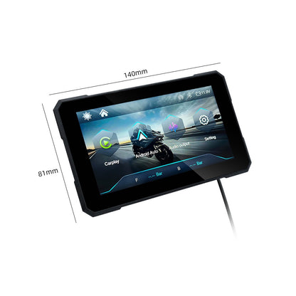 MOTOLINK M15 5-INCH WIRELESS APPLE CARPLAY & ANDROID AUTO MOTORCYCLE DISPLAY
