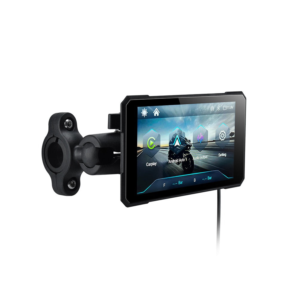 MOTOLINK M15 5-INCH WIRELESS APPLE CARPLAY & ANDROID AUTO MOTORCYCLE DISPLAY