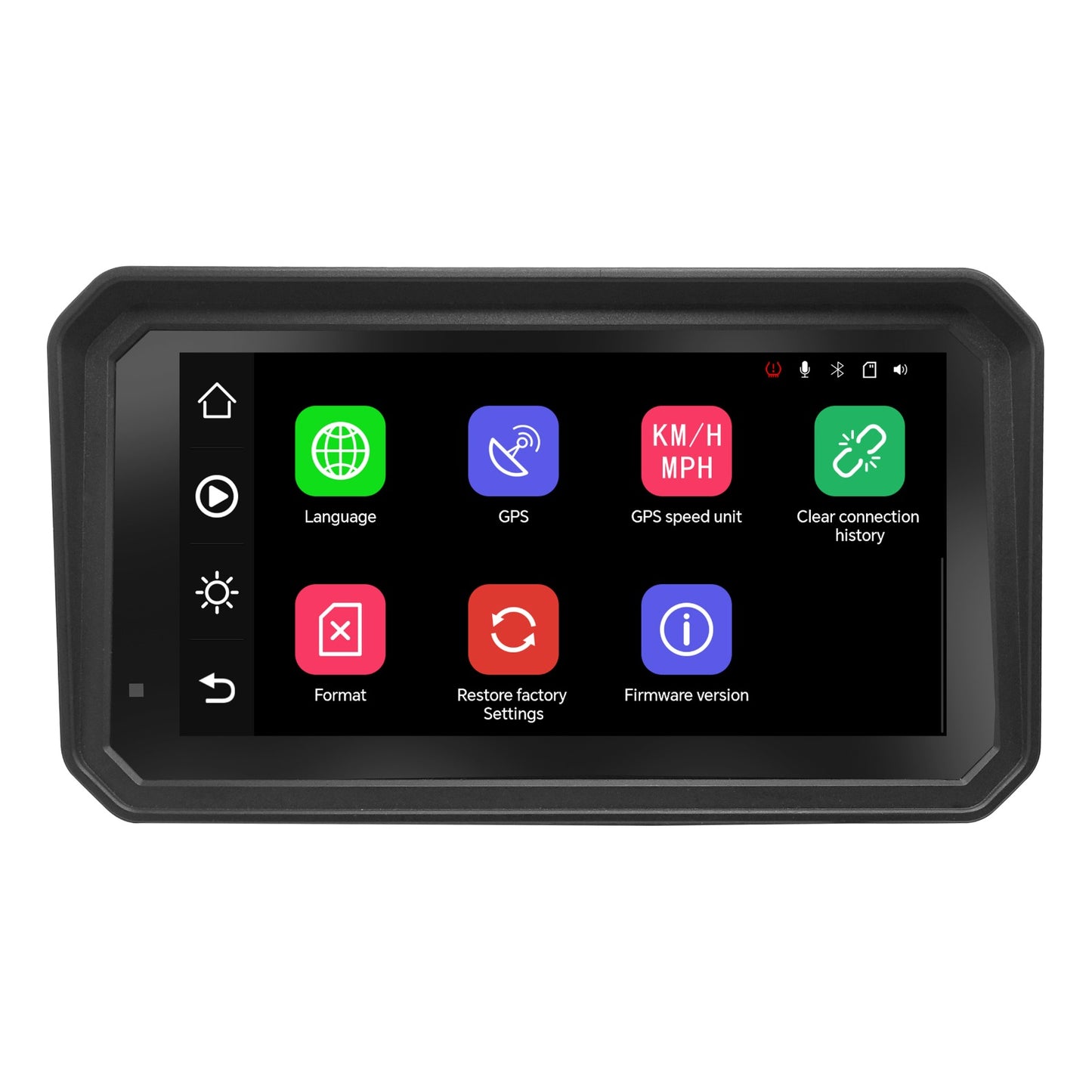 MOTOLINK BF97 MOTORCYCLE WIRELESS DISPLAY WITH CAMERAS & TPMS