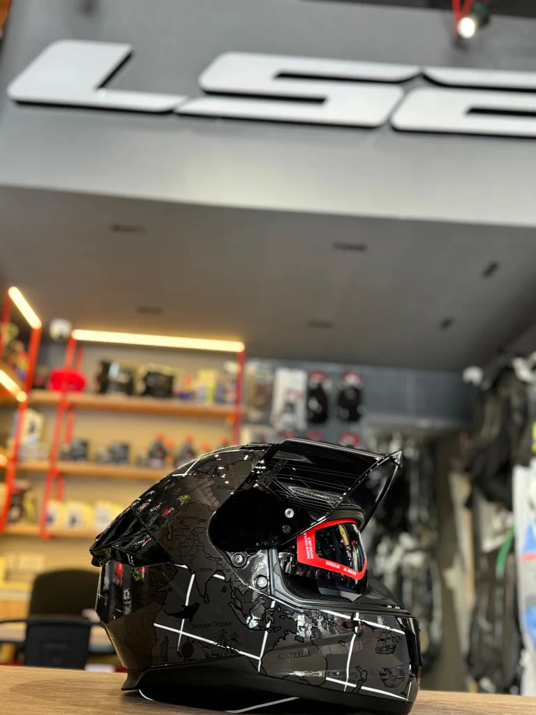 LS2 FF320 STREAM II WORLDMAP 7C BLACK