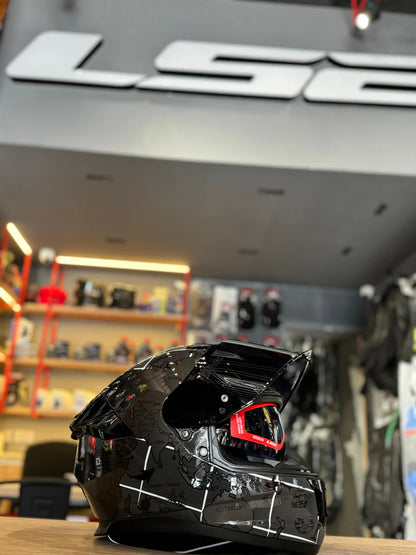 LS2 FF320 STREAM II WORLDMAP 7C BLACK