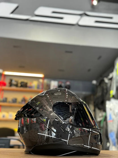 LS2 FF320 STREAM II WORLDMAP 7C BLACK