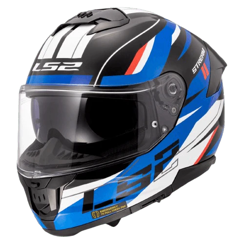 LS2 FF320 STREAM II XTRENTA GLOSS BLUE RED