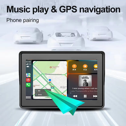 MOTOLINK BF92 5-INCH WIRELESS APPLE CARPLAY & ANDROID AUTO MOTORCYCLE DISPLAY