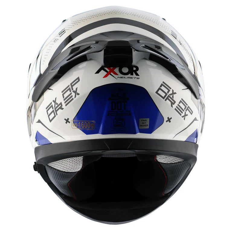 AXOR APEX HEX-2 HELMET WHITE BLUE