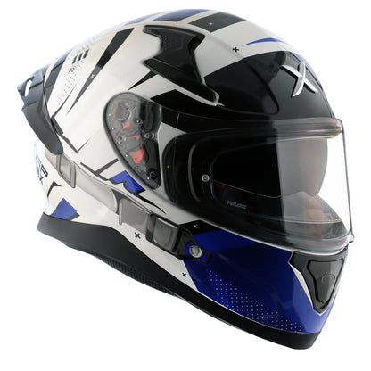 AXOR APEX HEX-2 HELMET WHITE BLUE