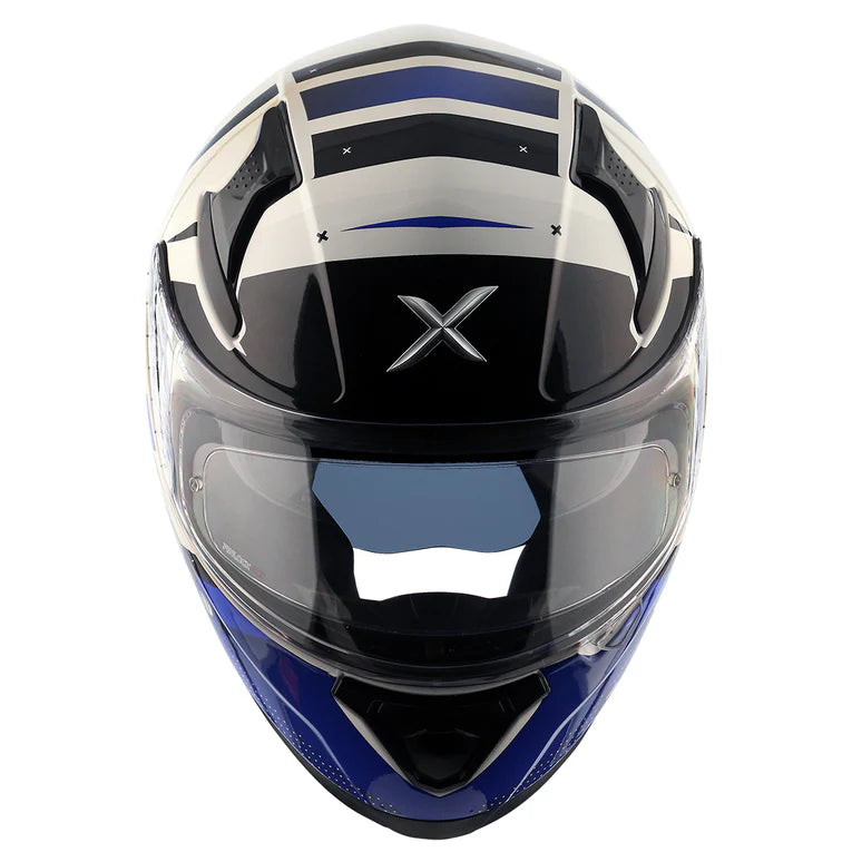 AXOR APEX HEX-2 HELMET WHITE BLUE