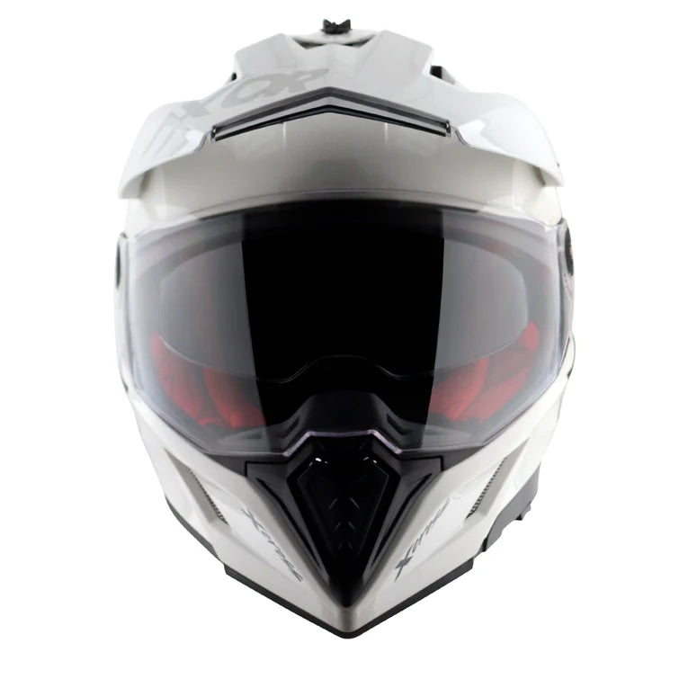 AXOR X-CROSS DUAL VISOR HELMET - WHITE