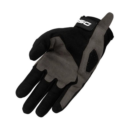 DSG ALPHA AIR RIDING GLOVES BLACK WHITE