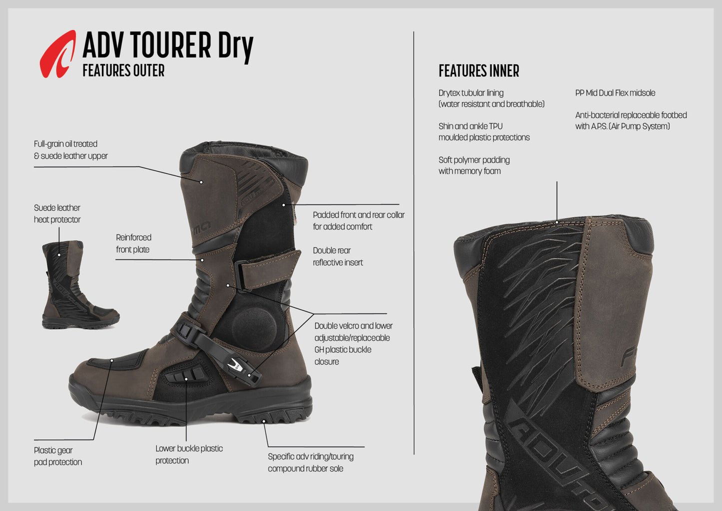 FORMA TOURER DRY BROWN