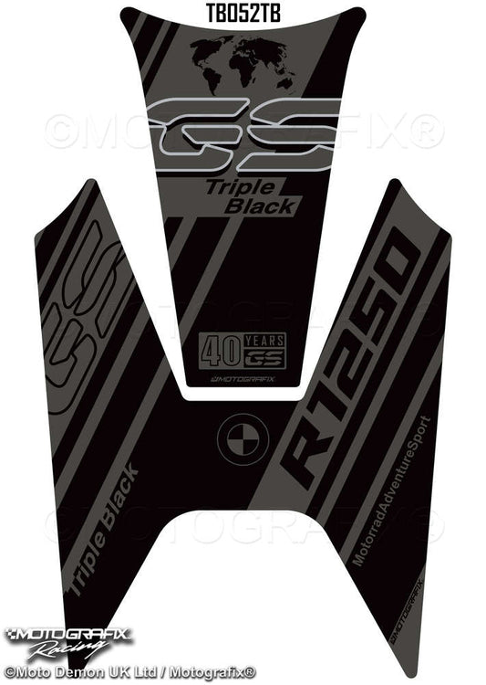 Motografix BMW R1250GS 2020 - 2023 Motorcycle Tank Pad Protector 3D Gel TB052TB