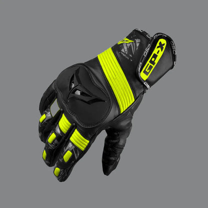 DSG GPX RIDING GLOVES YELLOW FLUO