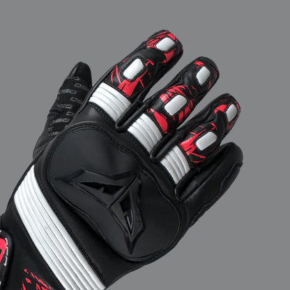 DSG GPX RIDING GLOVES BLACK RED