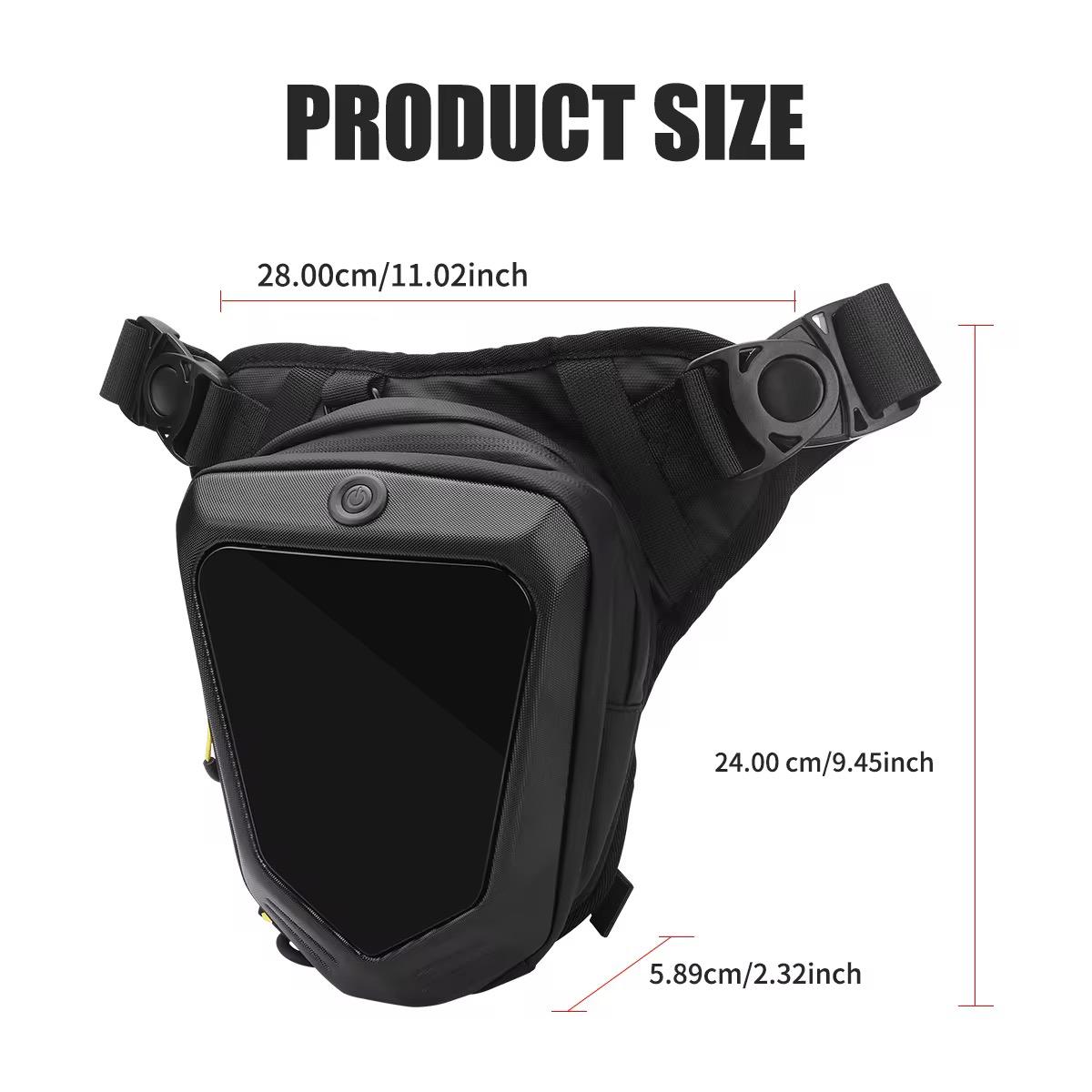 PEDESTRIAN S7-1 MOTORCYCLE THIGH/LEG BAG