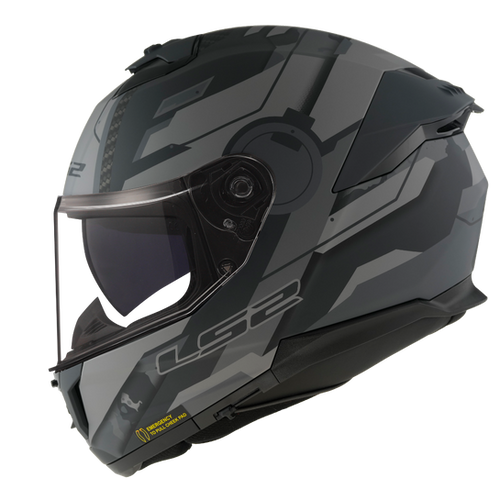 ls2 ff320 stream helmet LS2 FF320 STREAM II SHADOW MATT TITANIUM GREY – BikeFormers