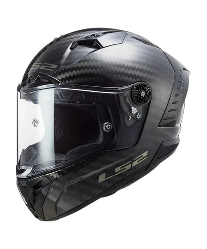 LS2 FF805 THUNDER CARBON GP SOLID GLOSS (FIM Certified)