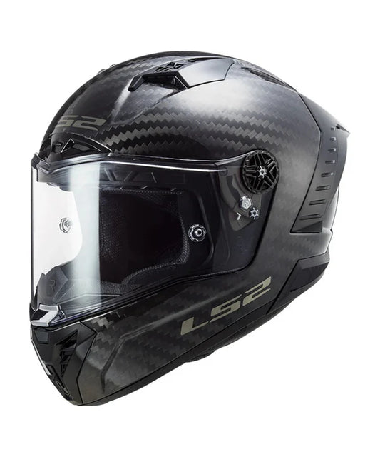 LS2 FF805 THUNDER CARBON GP SOLID GLOSS (FIM Certified)