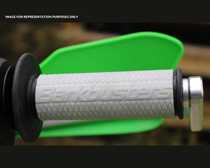 BARKBUSTERS HANDLEBAR GRIPS – GREY / YELLOW
