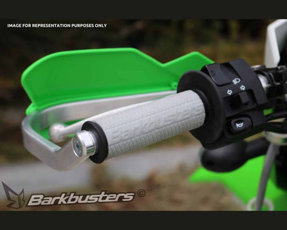 BARKBUSTERS HANDLEBAR GRIPS – GREY / BLACK