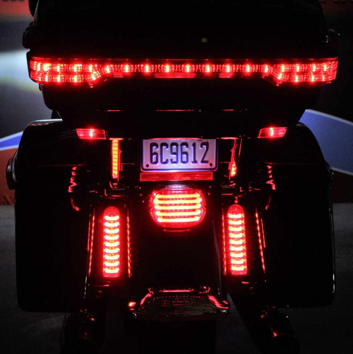 CUSTOM DYNANICS - ProBEAM® Low Profile Run & Brake Motorcycle LED Taillight