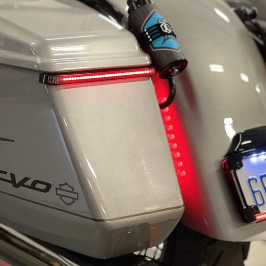 LOW PROFILE LED SADDLEBAG LIGHTS FOR 2023 CVO & 2024 HARLEY-DAVIDSON TOURING - CUSTOM DYNAMICS