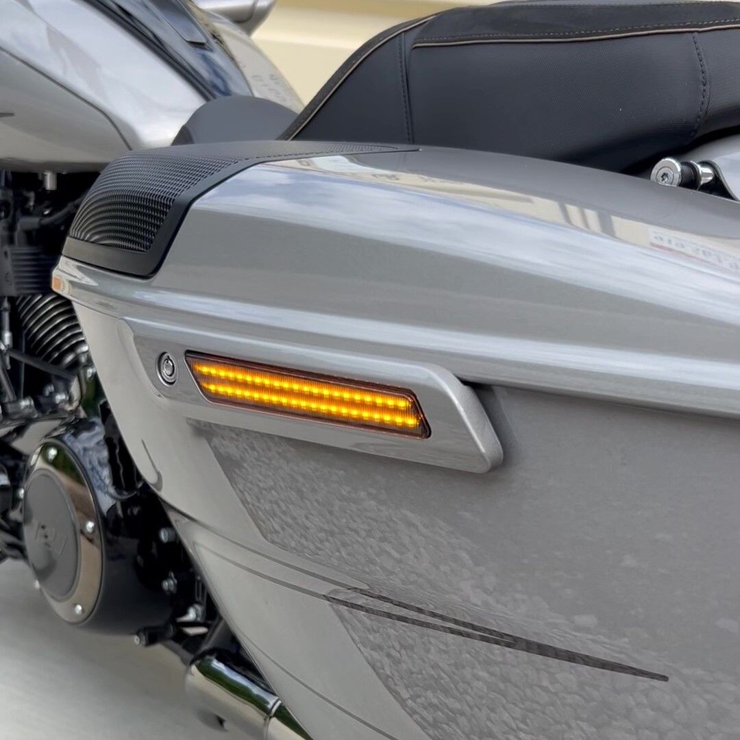 CUSTOM DYNAMICS - SADDLEBAG LED LATCH LIGHTS FOR 2023 CVO & 2024 STREET GLIDE/ROAD GLIDE MODELS