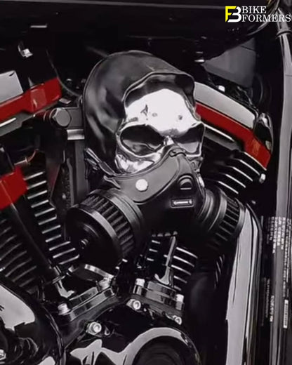 SKULL V-WIN INTAKE FOR MILWAUKEE EIGHT SOFTAIL & TOURING 2017-2024