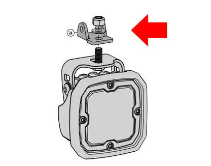 DENALI  BMW OEM  CRASHBAR LIGHT MOUNT ADAPTER