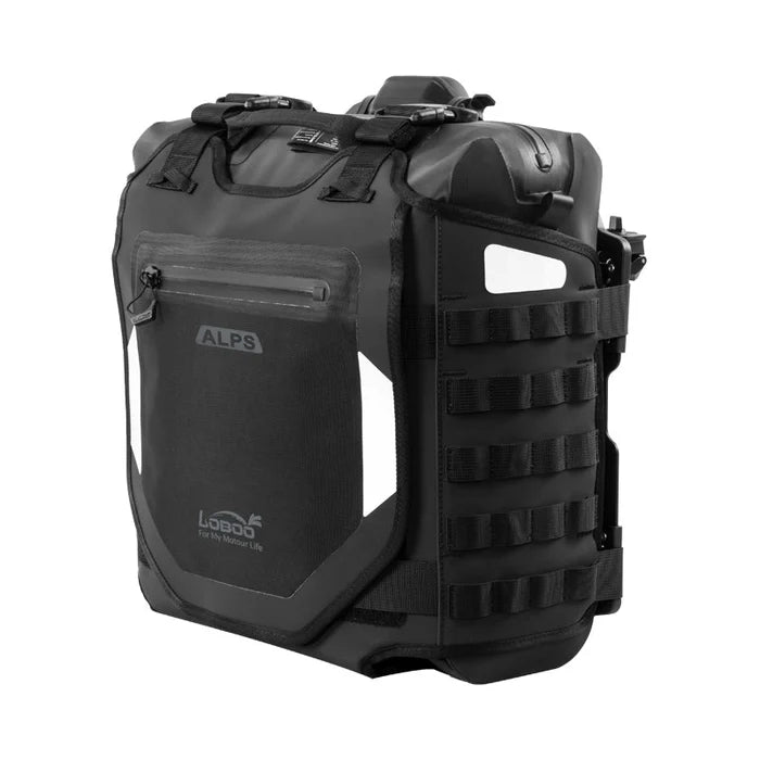 LOBOO ALPS INFLATABLLE WATERPROOF SIDE BAGS (23L/30L) | WITH ANTI THEFT LOCK