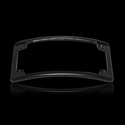 CUSTOM DYNAMICS - Radius Motorcycle Plate Frames with LED Tag Illumination - CHROME