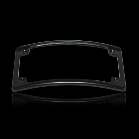 CUSTOM DYNAMICS - Radius Motorcycle Plate Frames with LED Tag Illumination - BLACK