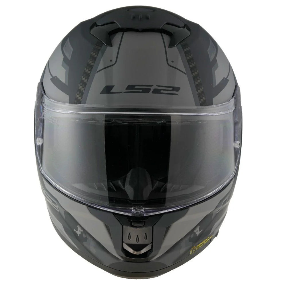 LS2 FF320 STREAM II SHADOW MATT TITANIUM GREY