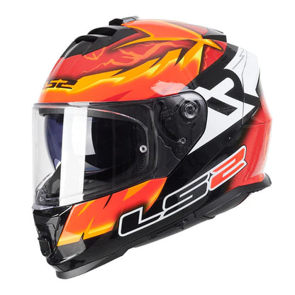 LS2 FF800 STORM II RINALDI REPLICA ORANGE