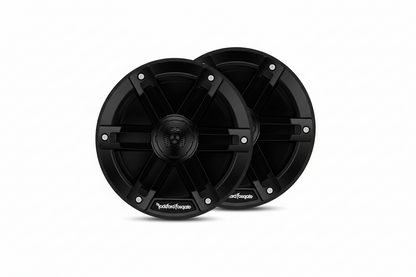 ROCKFORD FOSGATE M0 6.5" MARINE GRADE SPEAKERS (PR) – BLACK