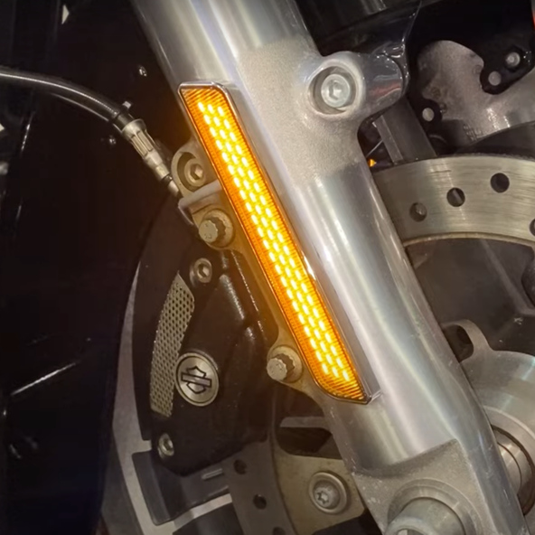 CUSTOM DYNAMICS - LED FORK LIGHTZ™ FOR 2014-2024 HARLEY-DAVIDSON