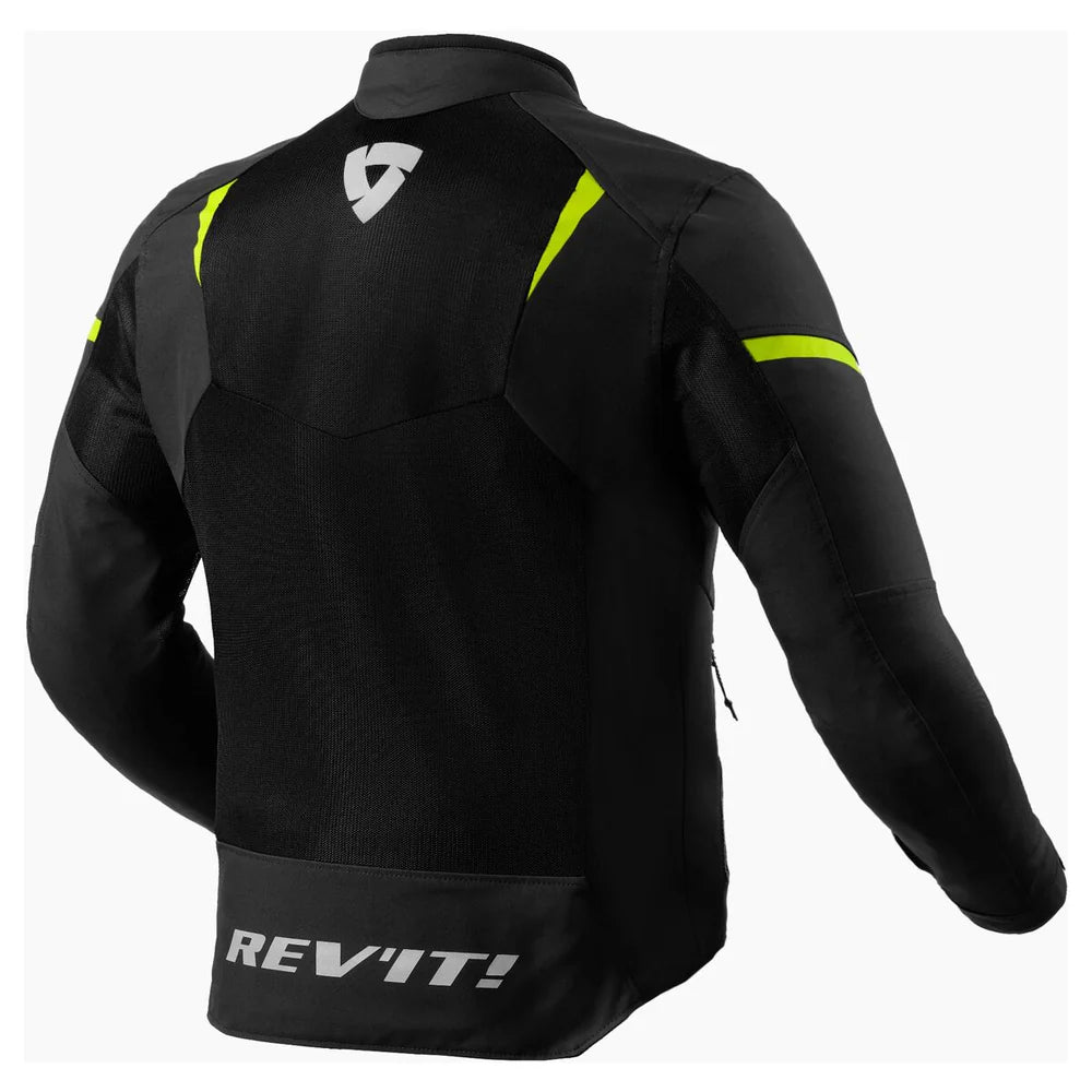 REV'IT  HPYERSPEED 2 GT AIR JACKET BLACK-NEON-YELLOW
