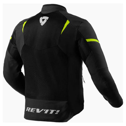 REV'IT  HPYERSPEED 2 GT AIR JACKET BLACK-NEON-YELLOW