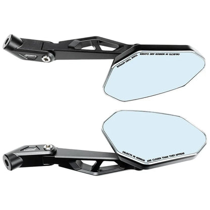 LOBOO RM03 ANGULAR FOLDABLE MIRROR | ANTI GLARE | UNIVERSAL FIT