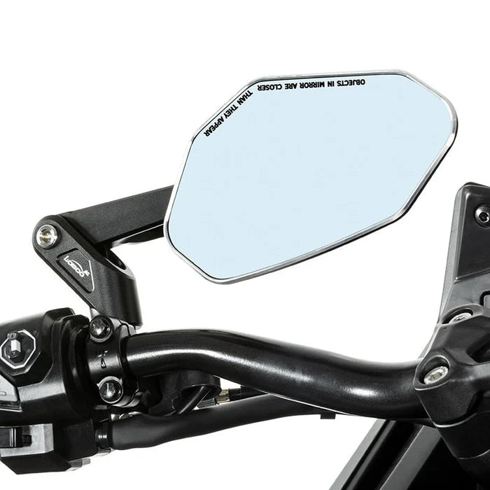 LOBOO RM03 ANGULAR FOLDABLE MIRROR | ANTI GLARE | UNIVERSAL FIT