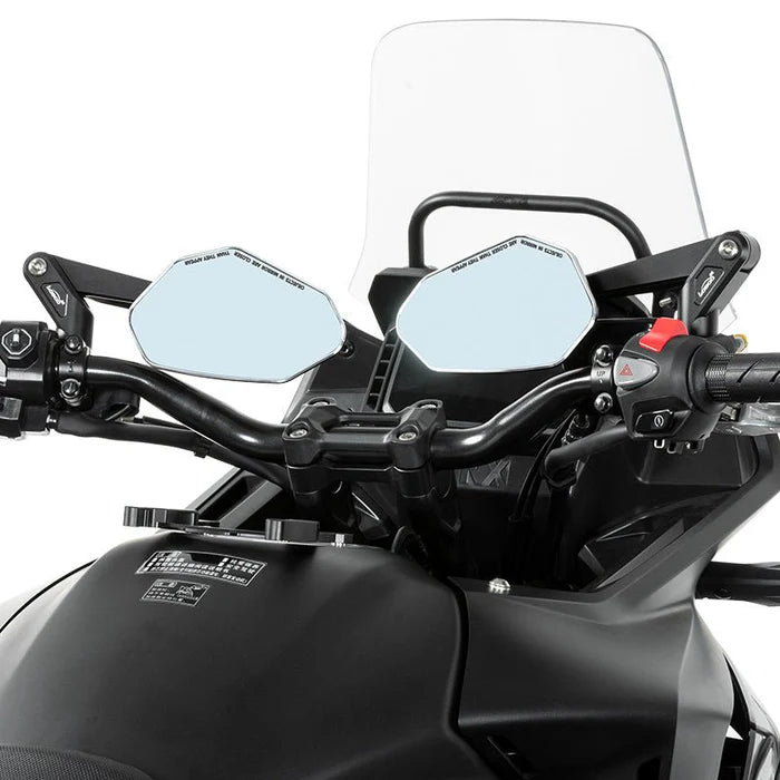 LOBOO RM03 ANGULAR FOLDABLE MIRROR | ANTI GLARE | UNIVERSAL FIT
