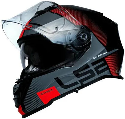 LS2 FF800 STORM II EPIC RED GREY