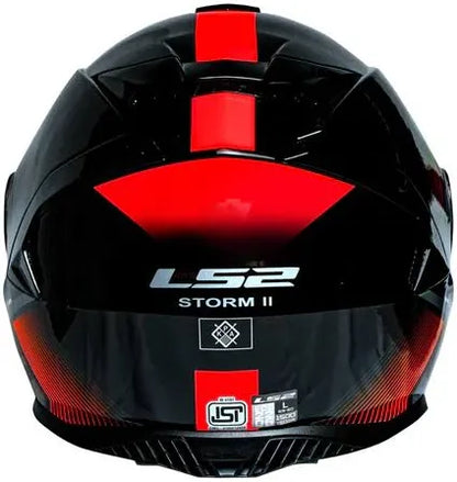 LS2 FF800 STORM II EPIC RED GREY