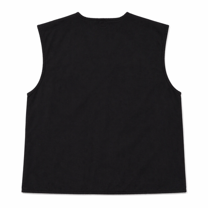 TACTICAL UTILITY RIDING VEST - BLACK