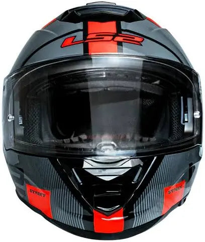 LS2 FF800 STORM II EPIC RED GREY