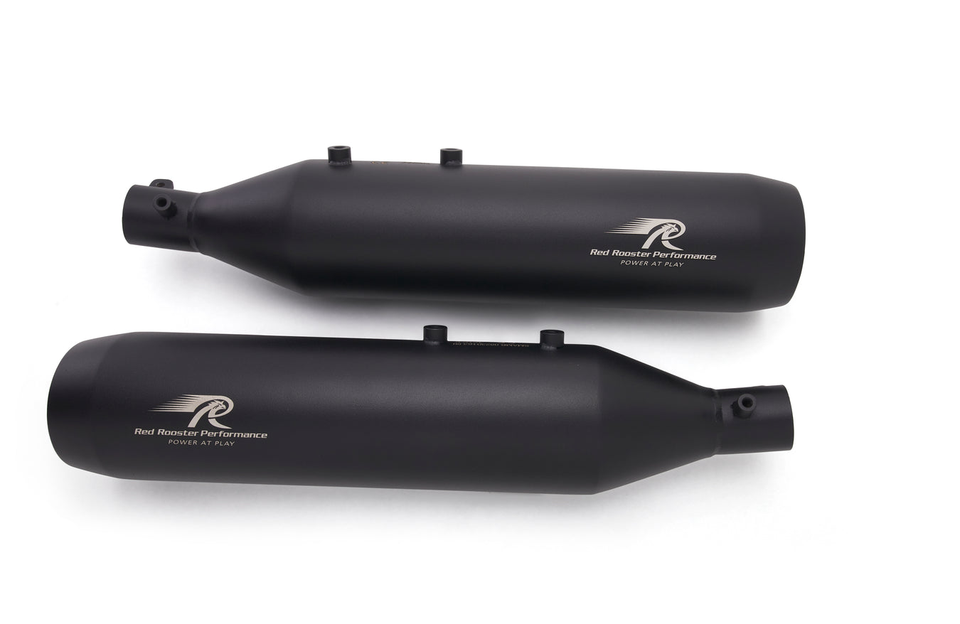 RED ROOSTER ASTRAL BLACK EXHAUST FOR RE SUPER METEOR 650