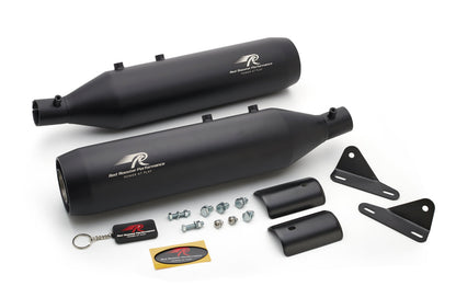 RED ROOSTER ASTRAL BLACK EXHAUST FOR RE SUPER METEOR 650